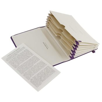 Porftfolio Moleskine Paars