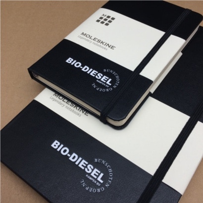 Notitieboek met logo bedrukking | Moleskine