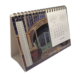 Bureaukalender Wire-o - gratis opmaak
