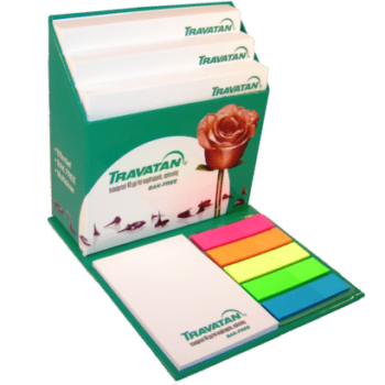 Memobox balieset diverse memoblaadjes
