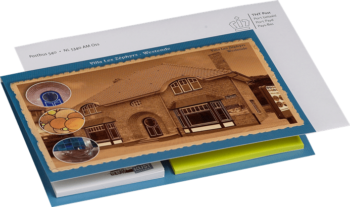 Promocard van The Notepad Factory