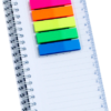 liniaal met pagemarkers