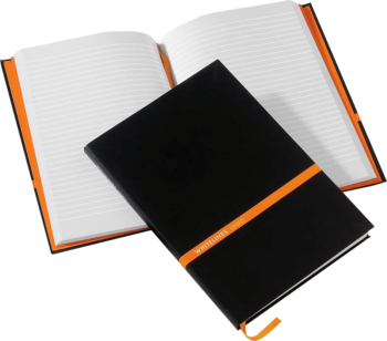 Whitelines hardcover notitieboek met eigen logo