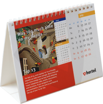 wire-o bureaukalender