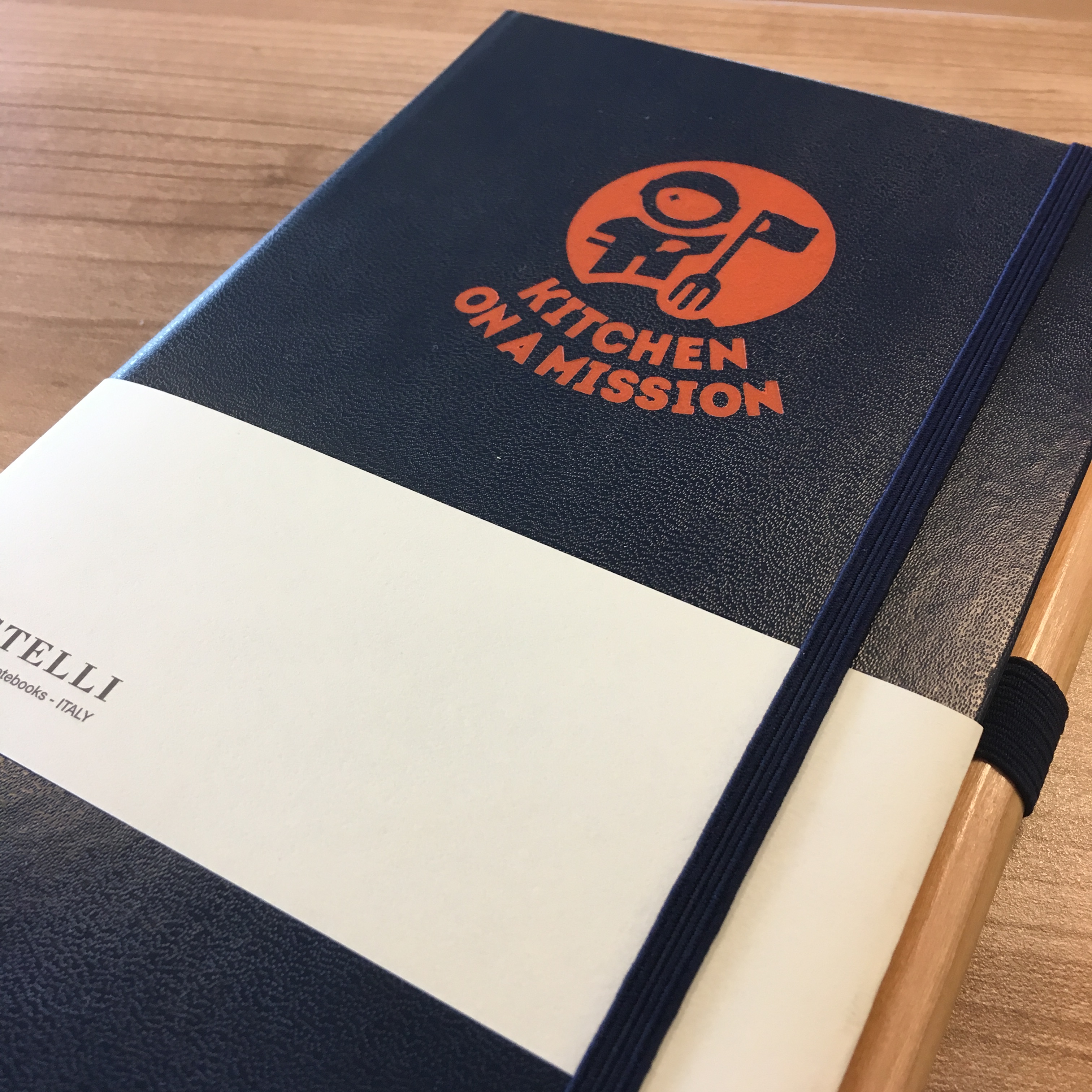 Castelli Logo Kitchen on a Mission notitieboek