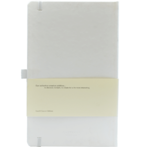 Castelli notitieboek soft touch wit 634 achterzijde