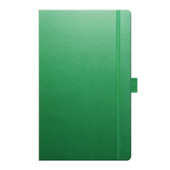 Castelli Notitieboek - Groen (met logo bedrukking en potlood)