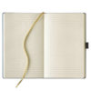 castelli notitieboek met logo open