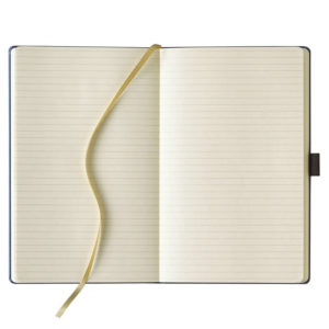 Castelli notitieboek open
