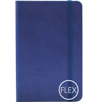 Castelli notitieboek met flexibele kaft blauw