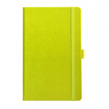 Limoen Groen Notitieboek met logo bedrukking