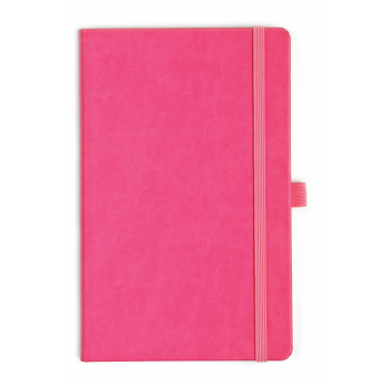 Roze notitieboek volledig op maat