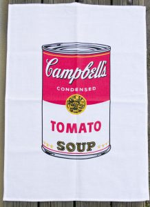 Theedoek met logo Campbells