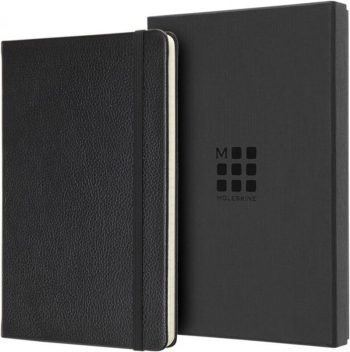 moleskine lederen zwart notitieboek