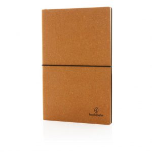 Recycled leder notitieboek 1