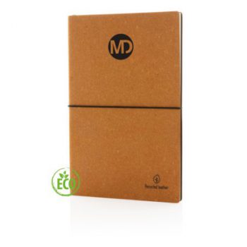 A5 Notitieboek Leer - Met logo bedrukking (eco)