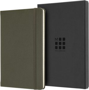 Moleskine Lederen omslag moss green_01