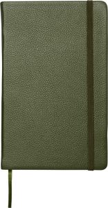 Moleskine Lederen omslag moss green_05