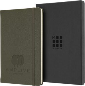 Moleskine Lederen omslag moss green_08