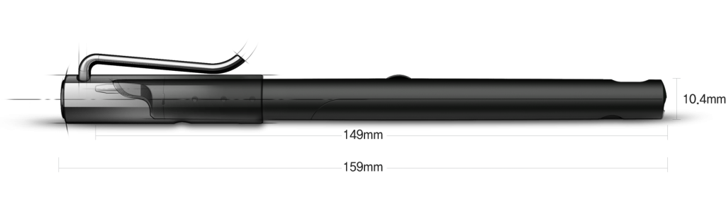 Neolab M1+ smart pen afmetingen