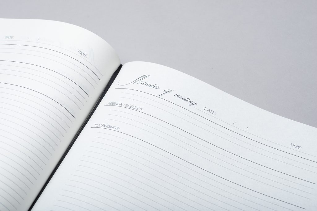 agenda hardcover ronde hoeken met eigen logo
