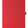 notitieboek met eigen logo rood