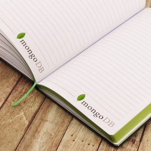 bedrukking notitieboeken met logo op pagina's