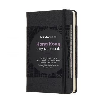 Moleskine City Notebook Hong Kong bedrukt met eigen logo