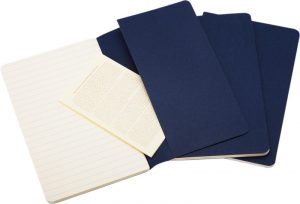 Moleskine cahier blauw_2