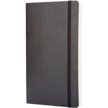 Moleskine boek softcover zwart bedrukken met logo