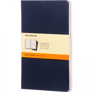 Moleskine cahier blauw_1