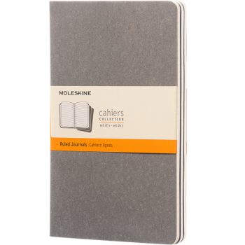 Moleskine schrift grijs bedrukken