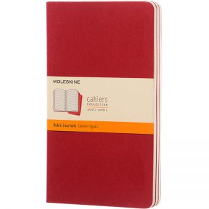 Moleskine cahier rood_1
