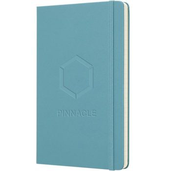 Moleskine bedrukt met eigen logo Reef blue