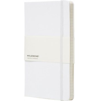 Moleskine bedrukken met logo boek wit