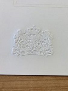 diploma blinddruk preeg bedrukking