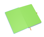 spiegelblad in de kleur groen