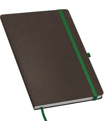 Juta eco notitieboek bedruk met eigen logo