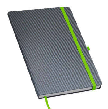 Pattern notitieboek bedrukt met eigen logo