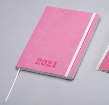Agenda Torino Roze - op maat bedrukt