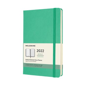 Moleskine Groen Agenda Weekagenda bedrukken met bedrijfslogo