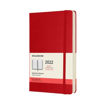Moleskine Rode Agenda met logo bedrukken
