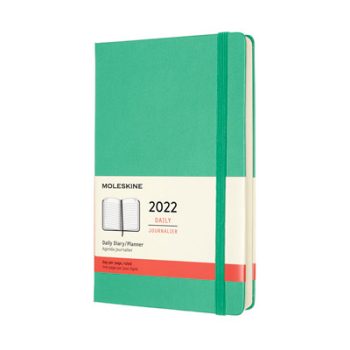 Moleskine Agenda Groen - bedrukt met logo