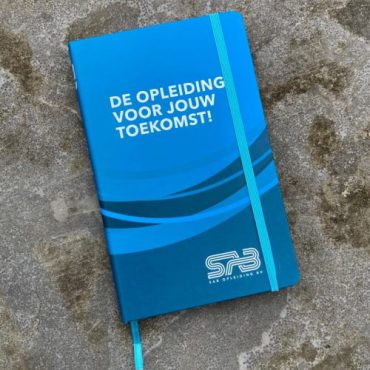 notitieboek bedrukken logo