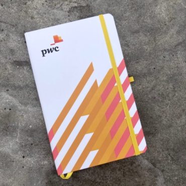 notitieboek op maat bedrukt - pwc
