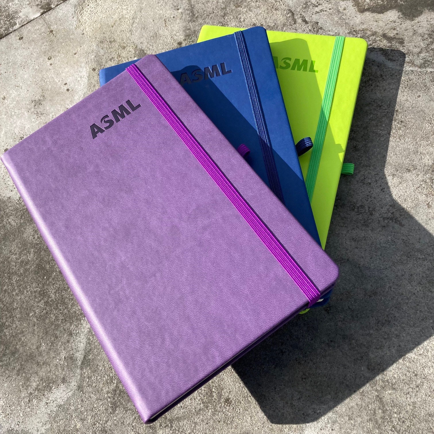Viva Notitieboek met ASML logo bedrukt