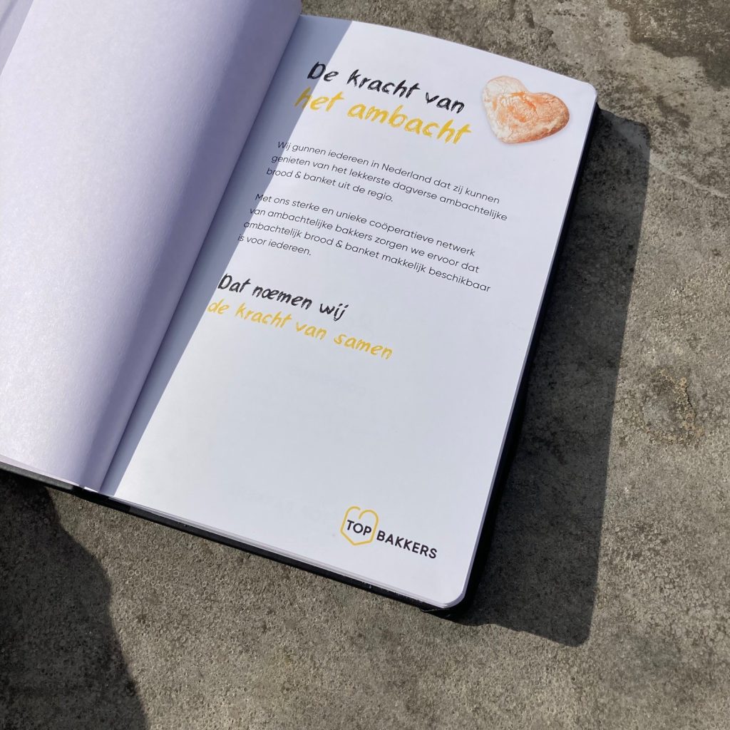 Viva notitieboek met bedrukte pagina's