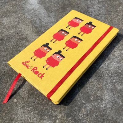 Notitieboek met logo in full colour