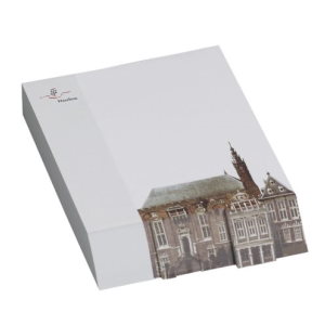 kubus blok bedrukken met memo's