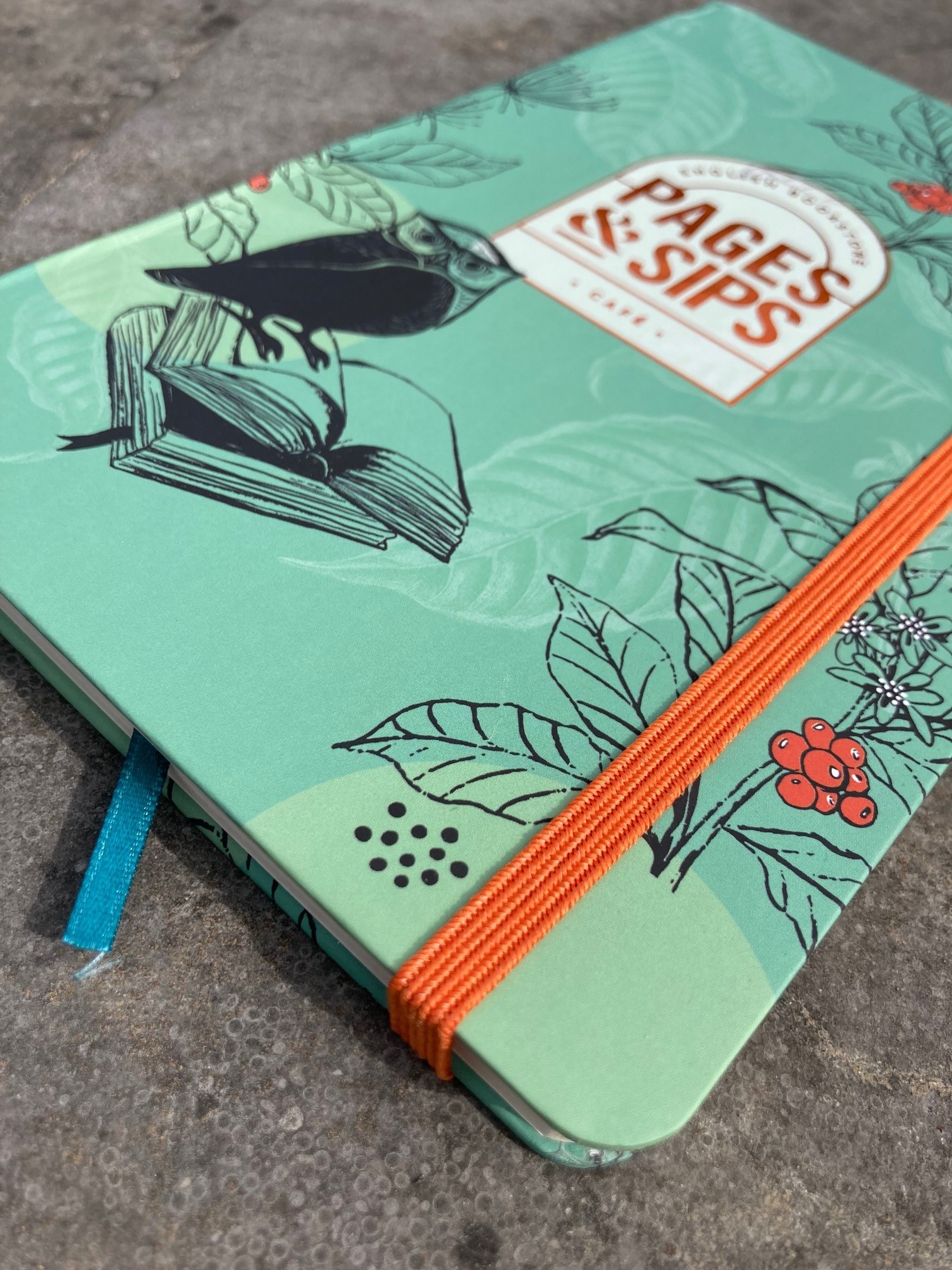 100% Custom notitieboek met koperfolie
